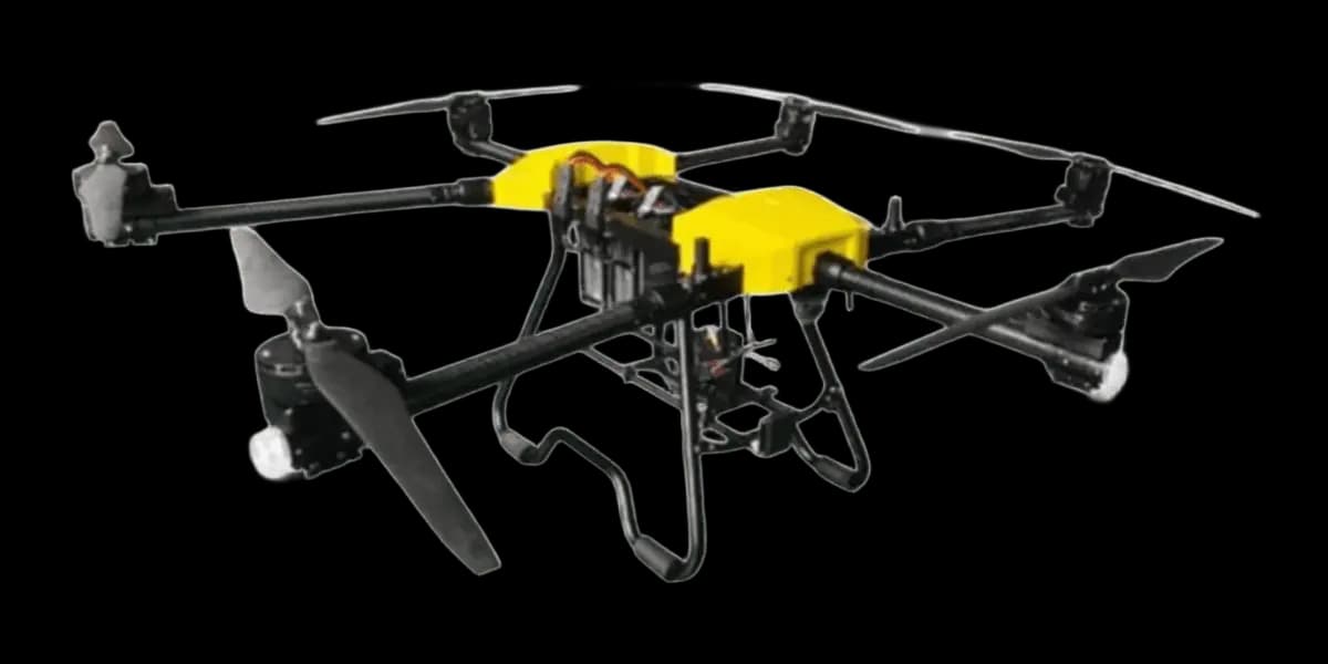 Tethered Building Cleaning Drone Package