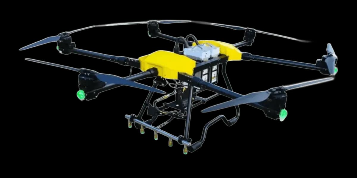 Tethered Solar Panel Cleaning Drone Package